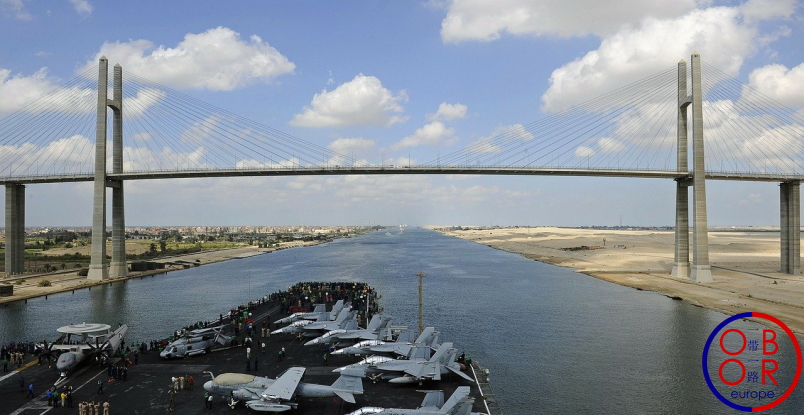 This image has an empty alt attribute; its file name is canal-suez-belt-road-oboreurope.jpg